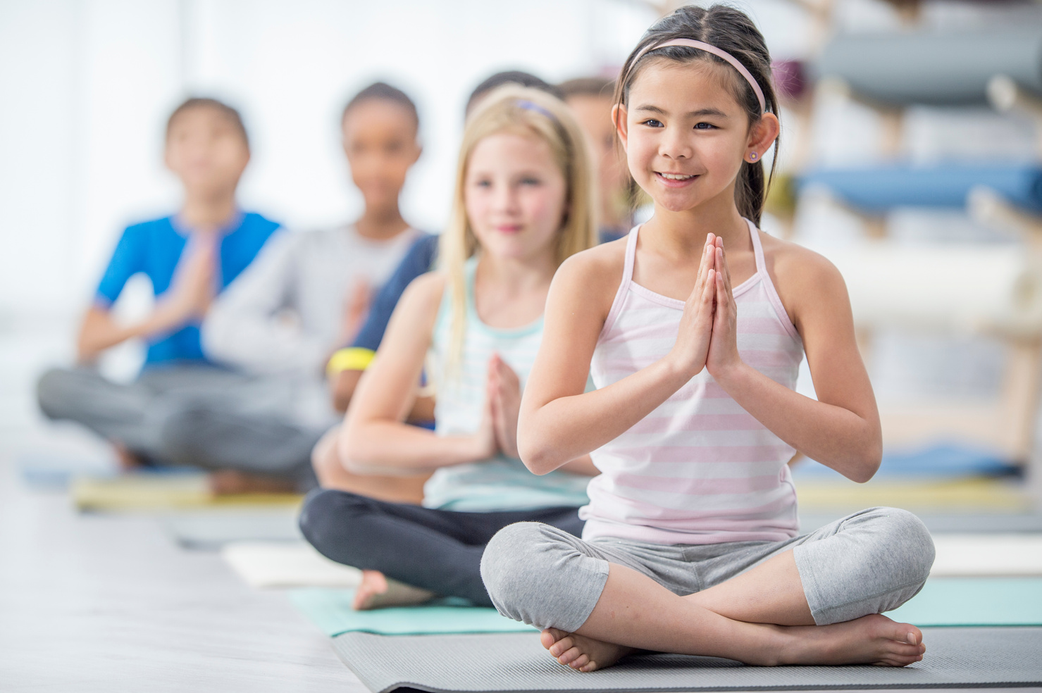 Kids Doing Meditation